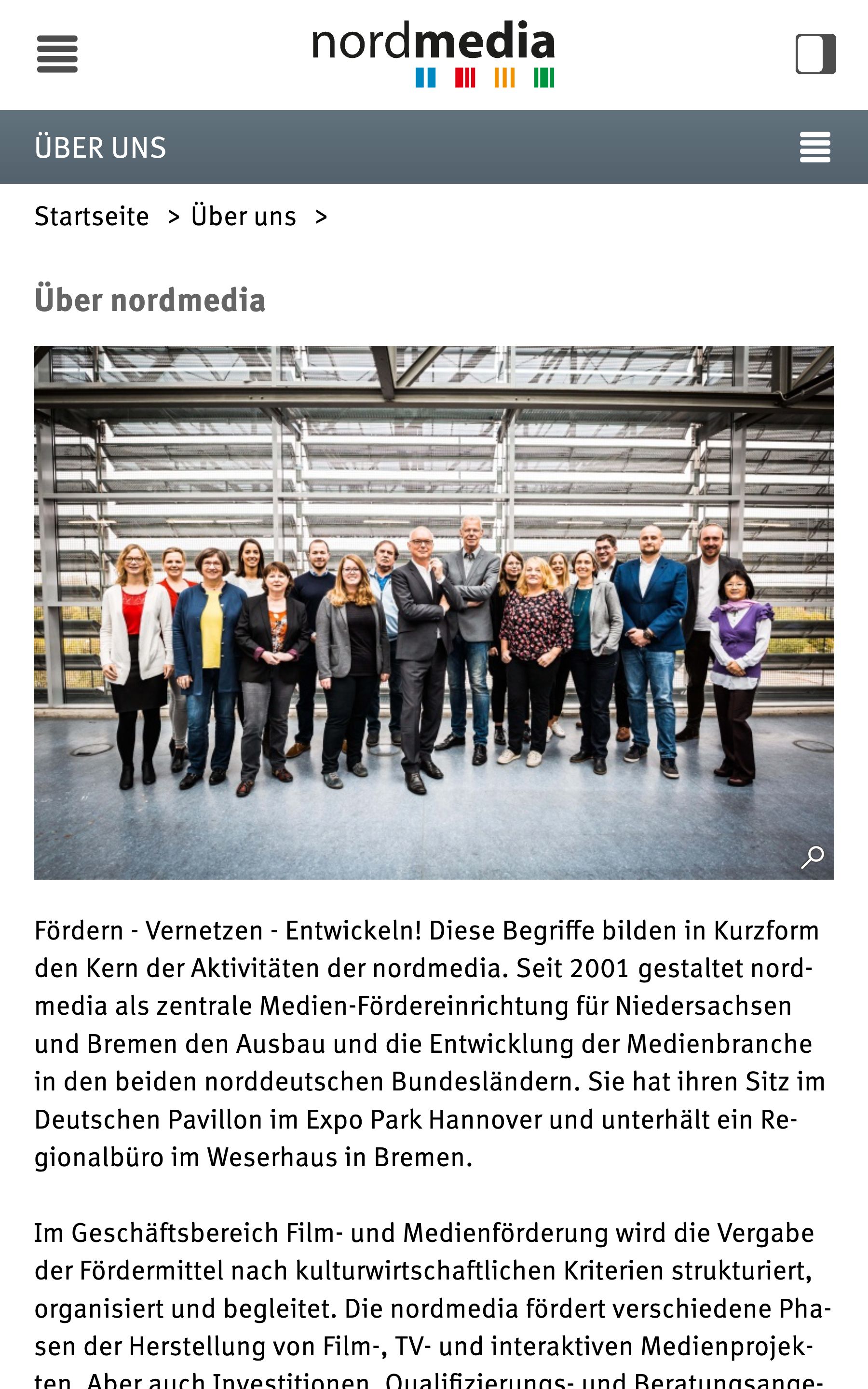nordmedia mobiles Layout