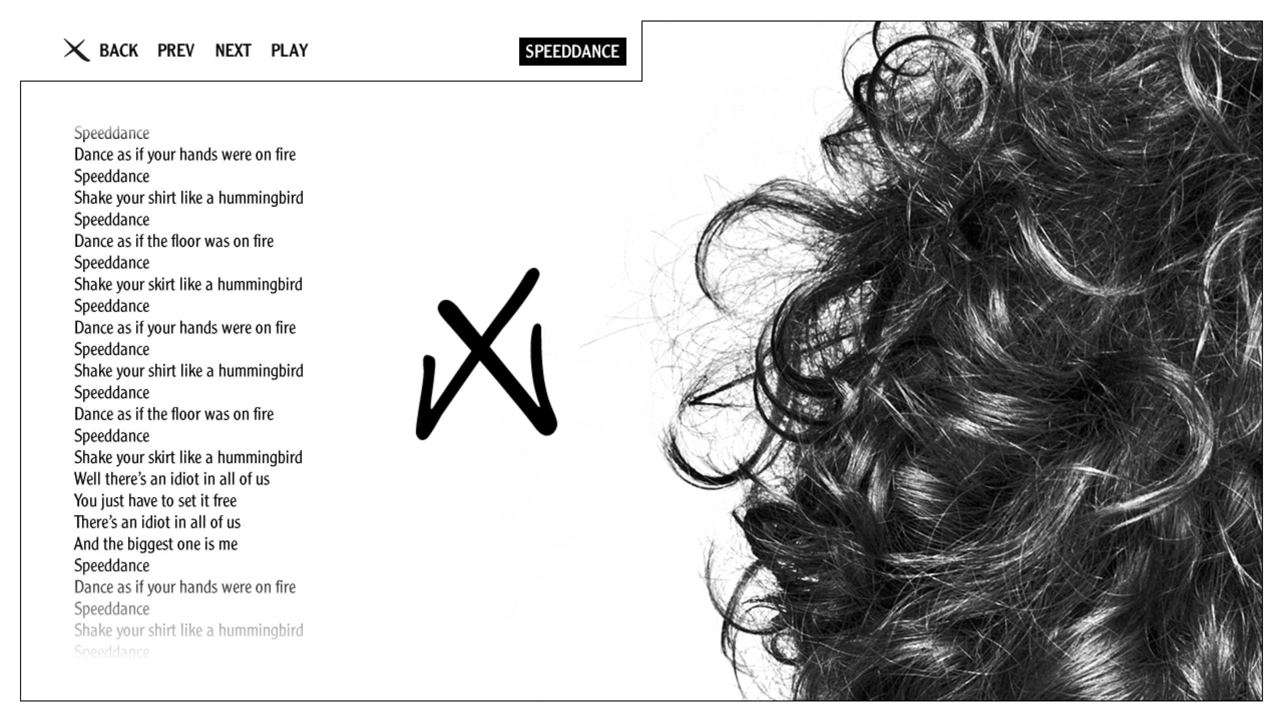 Screenshot der „Reptile Youth“ iTunes LP