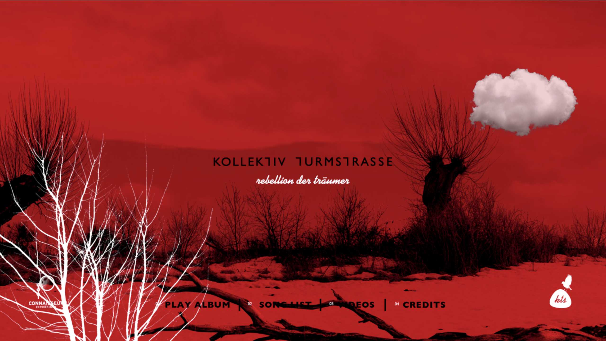 Screenshot of the “Rebellion der Träumer” iTunes LP