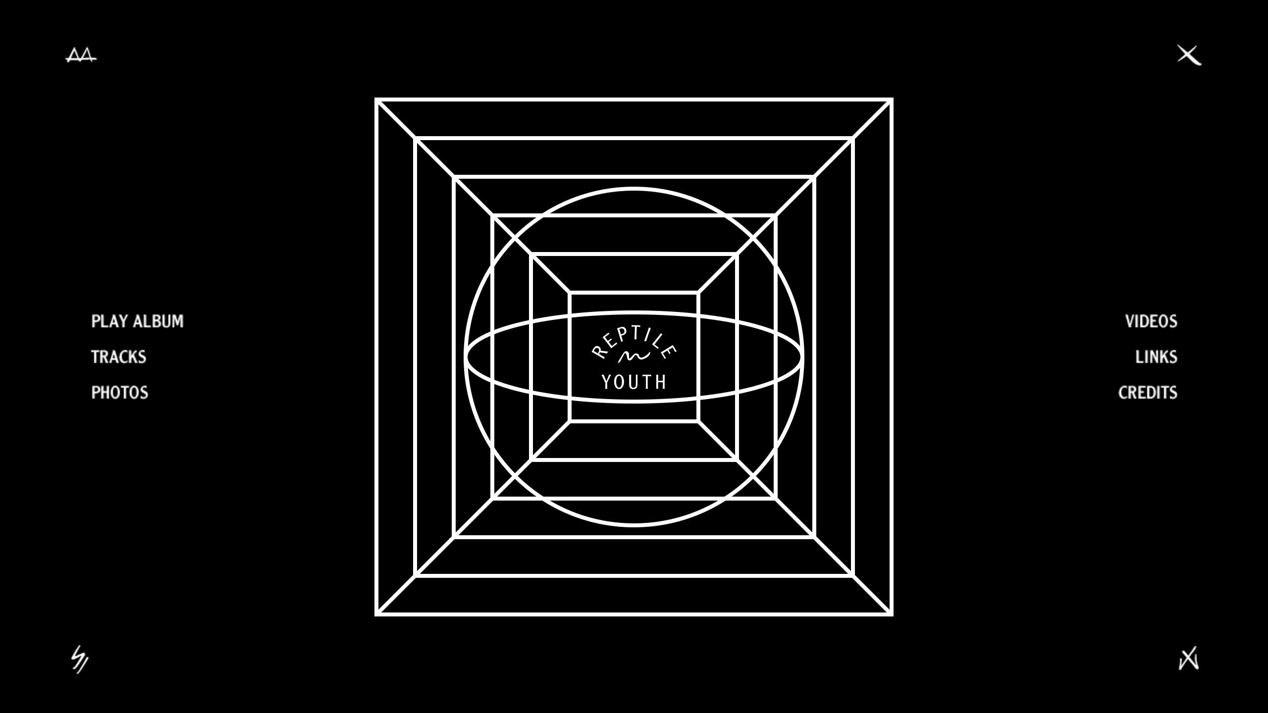 Screenshot der „Reptile Youth“ iTunes LP