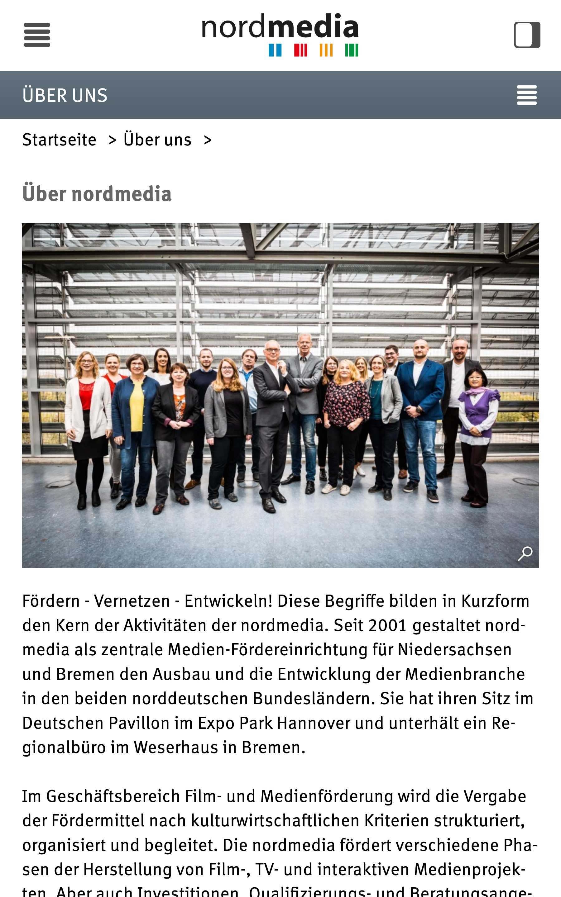 nordmedia mobiles Layout