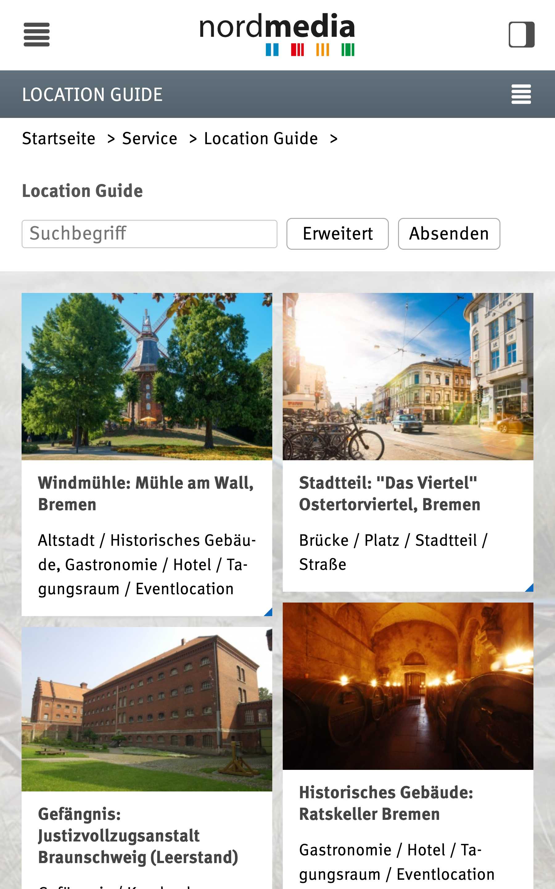 nordmedia mobiles Layout